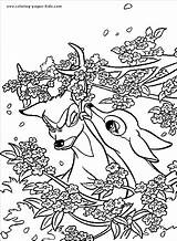 Bambi Faline Kolorowanki Printa sketch template
