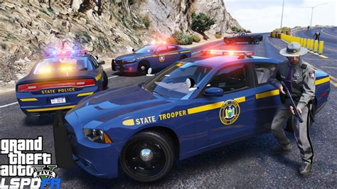 Gta 5 Lspdfr Police Mod 319 New York State Police 2014 Dodge Charger