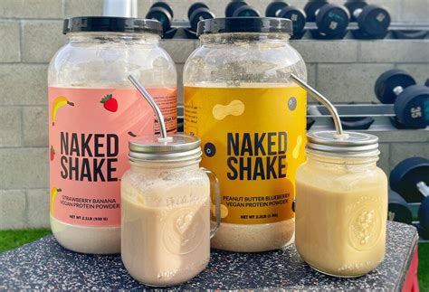 Vegan Protein Shake Plant Based 20g Protein Naked Shake 2lb