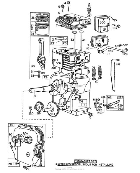 toro   tiller  sn   parts diagram  engine briggs stratton