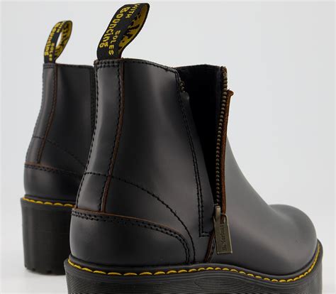 dr martens rometty ii zip boots black ankle boots