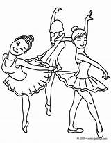 Colorear Bailarinas Dancers sketch template