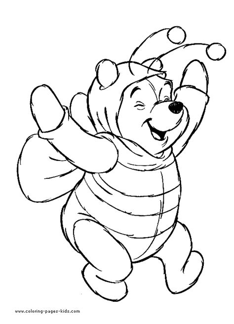 halloween coloring pages winnie  pooh winnie  pooh coloring