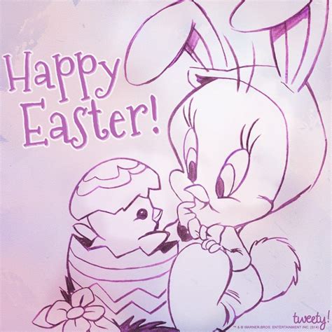 easter coloring pages addicted   looney tunes cartoons comics