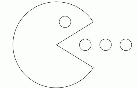 coloring pages pac man coloring home