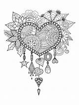 Coloring Dream Pages Catcher Adults Printable Adult sketch template