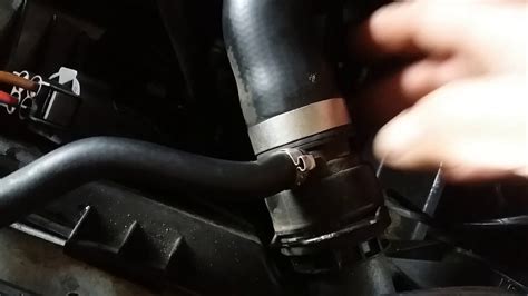 bmw   radiator hose replacement youtube