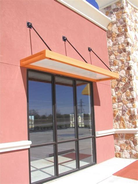 images  metal awnings  pinterest architecture entrance  metal canopy