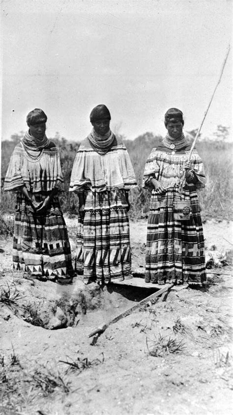 Florida Memory Three Seminole Women Florida American Indian