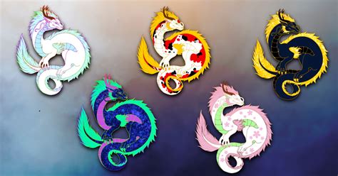 5 great dragons enamel pin and stickers indiegogo