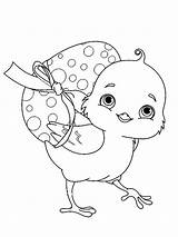 Coloring Baby Chick Pages Color Drawing Animals Print Recommended Getdrawings sketch template