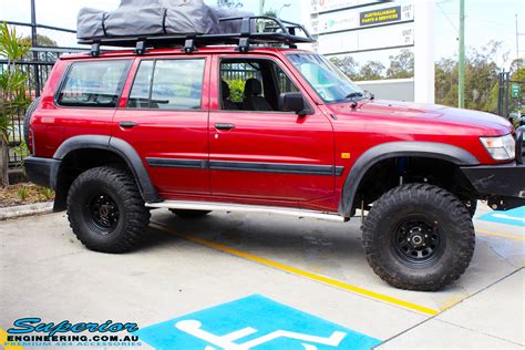 nissan gu patrol wagon red  superior customer vehicles