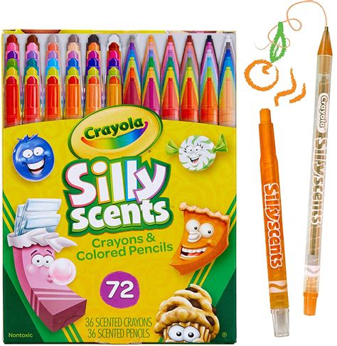 buy crayola silly scents twistables scented crayons colored pencils