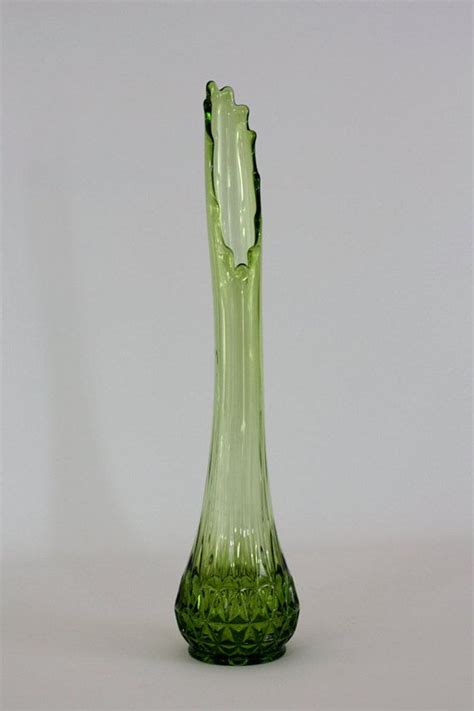 This Striking Tall And Large Avocado Green Mid Century Modern Stretch