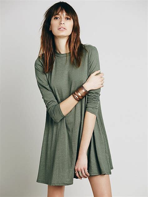 free people elise dress at free people clothing boutique l o o k dresses green shift dress