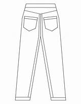 Jeans Coloring Blue Getcolorings Pages Color Printable sketch template