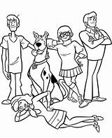 Scooby Bohaterowie Kolorowanki Kolorowanka Bajki Wszyscy Druku sketch template