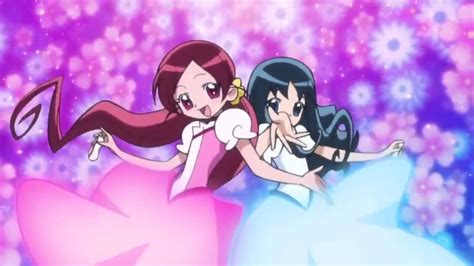 Heartcatch Precure Cure Blossom And Cure Marine