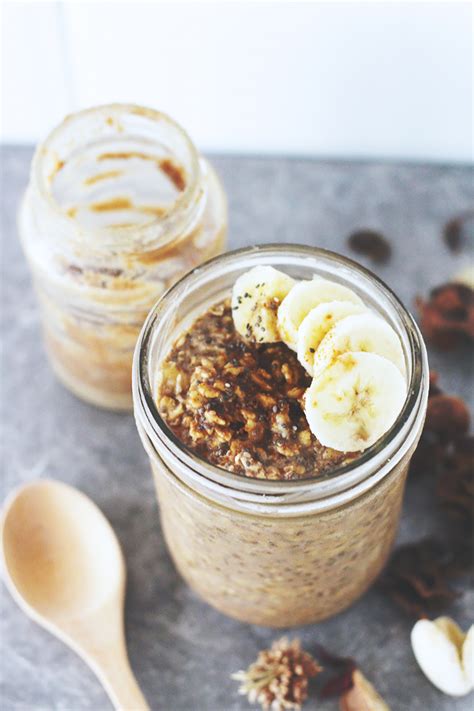 Almond Butter And Banana Overnight Oats Days Like Laura