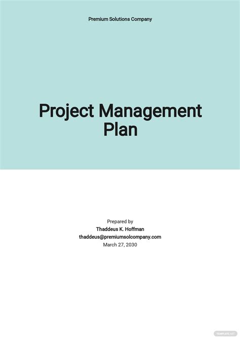 construction management plan templates design