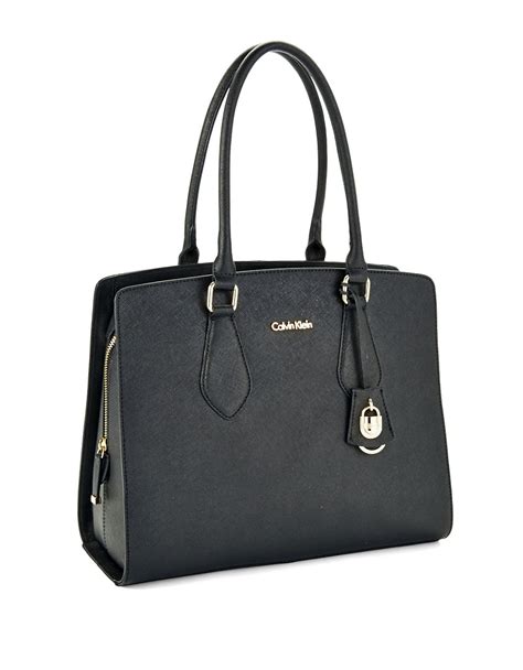Lyst Calvin Klein Tote Handbag In Black