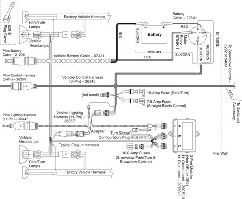 boss plow controller wiring diagram wiring flash