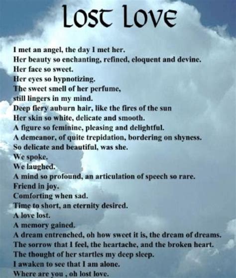 Love Inspirational Funny Quotations Lost Love