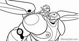 Coloring Big Disneyclips Pages Hero sketch template