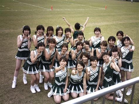 japanese cheerleader university of kanazawa flickr