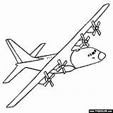 Hercules 130 Drawing Vliegtuig Lockheed 130j Drawings C130 Printen Airplanes Avion Thecolor Topkleurplaat C130j Clipground Opslaan sketch template