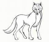 Body Wolf Drawing Draw Drawings Wolves Paintingvalley Pencil Easy sketch template