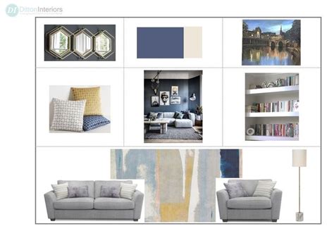 contemporary living room concept board affordable interior design interior design