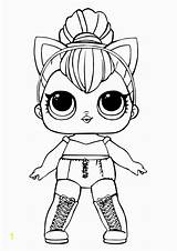 Lol Coloring Doll Pages Pets Kitty Sheets Queen Divyajanani sketch template