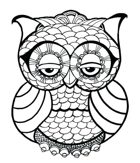 owl print  coloring pages  getdrawings
