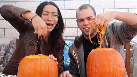 how to carve a pumpkin like a pro sign duo youtube