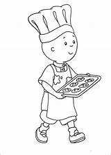 Coloring Pages Caillou Cailou Fun sketch template