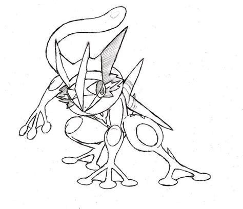 greninja coloring pages coloring home
