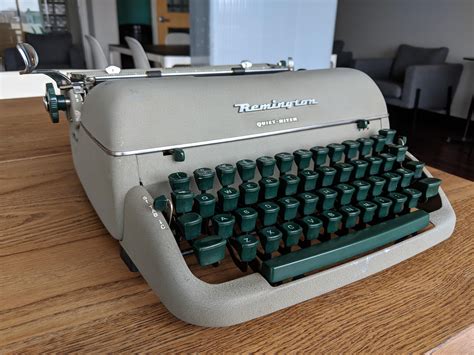 typewriter  remington quiet riter typewriters