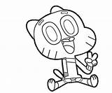 Gumball Coloring Pages Watterson Amazing Machine Pice Cliparts Drawing Anais Print Tv Getcolorings Part Template Getdrawings Clip Color Avondale Style sketch template
