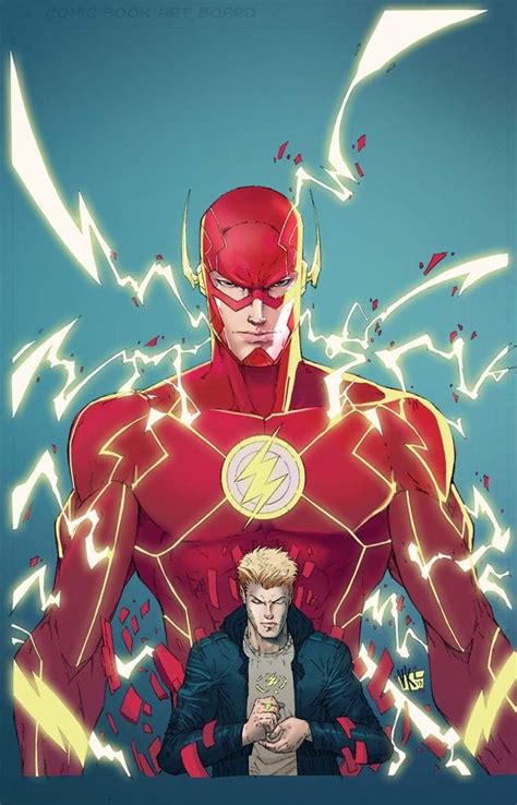 Flash Vs Flash Wally Vs Barry Comics Amino