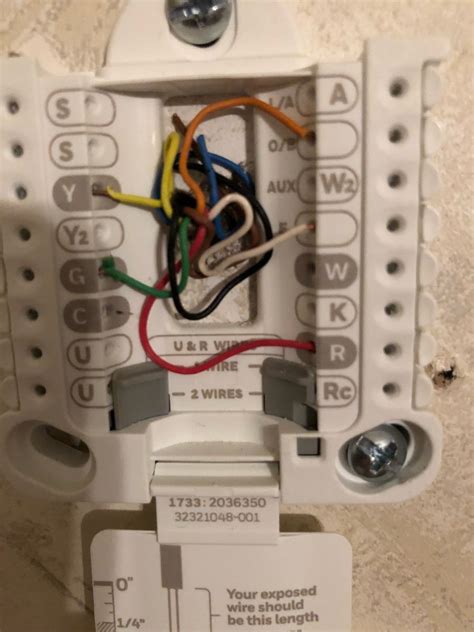 put   honeywell rthd thermostat       turn  ac  today  started
