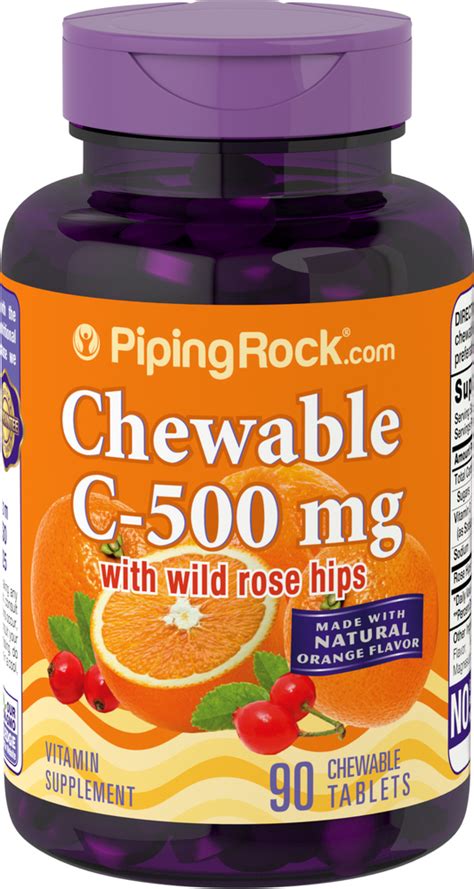 buy chewable vitamins piping rock health products