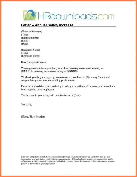 sample letter   pay raise hairstylelist