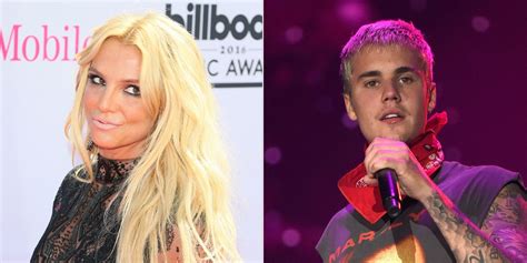 britney spears throws some major shade at justin bieber