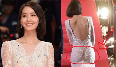 Yoona Wears Sexy Revealing Dress Which Showed Her Butt Drama Obsess