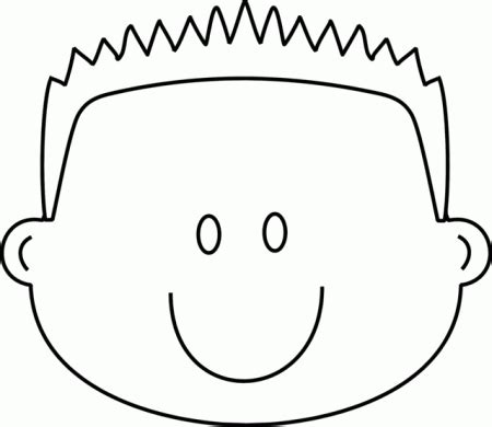 awesome tn boy smiling face coloring page coloring pages  boys