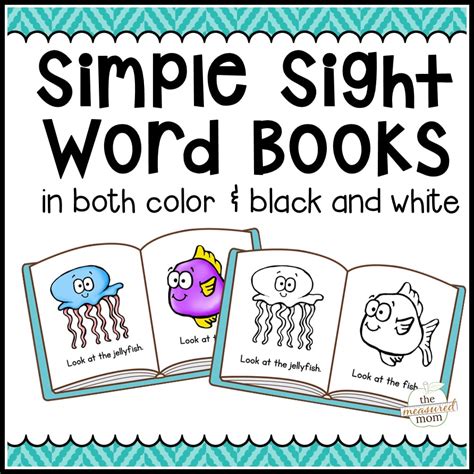 teach  sight word     books  measured mom