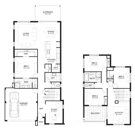 perth compact emerald floor plans house design flooring   plan home ad home