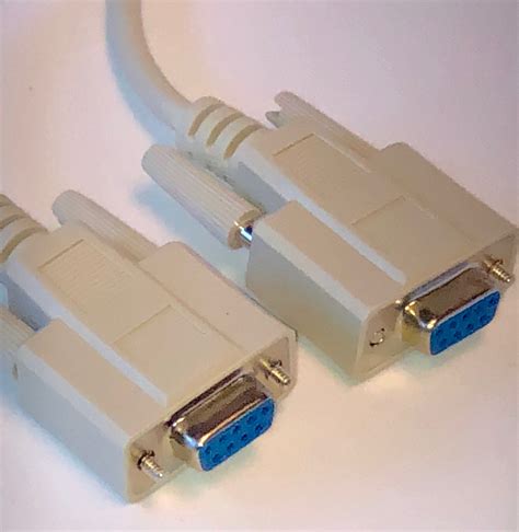 straight  serial cable db serial cable db