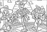 Woody Buzz Pages Coloring Printable Color Getdrawings Getcolorings Toy sketch template